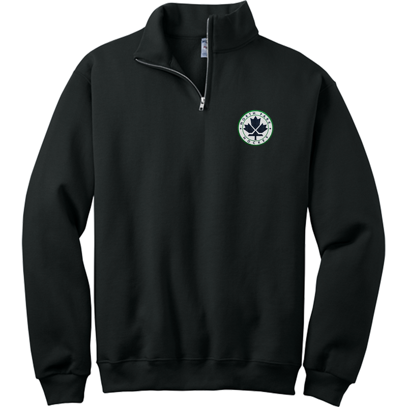 North Park Hockey NuBlend 1/4-Zip Cadet Collar Sweatshirt