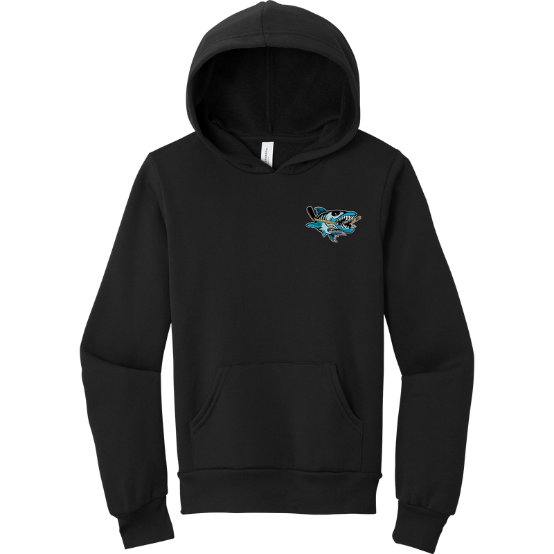 Boca Barracudas Youth Sponge Fleece Pullover Hoodie