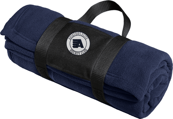 Aspen Aviators Fleece Blanket with Carrying Strap