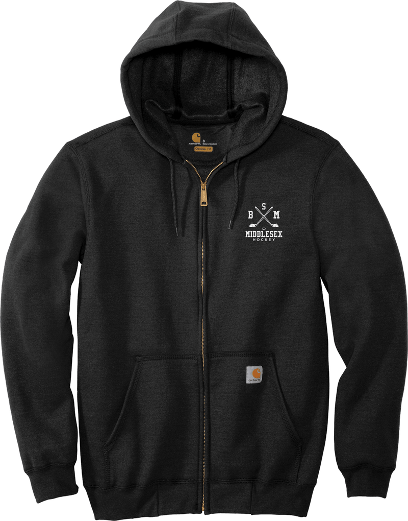 BSM Middlesex Carhartt Midweight Hooded Zip-Front Sweatshirt