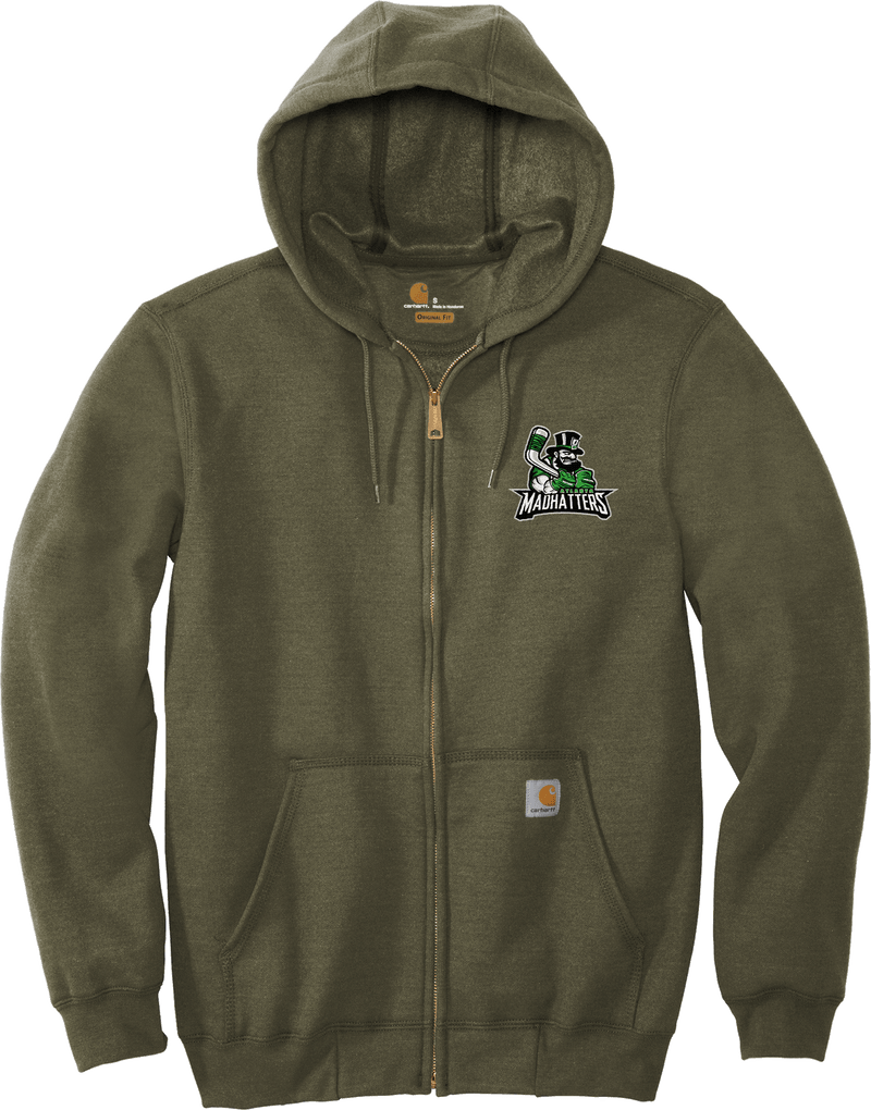 Atlanta Madhatters Carhartt Midweight Hooded Zip-Front Sweatshirt