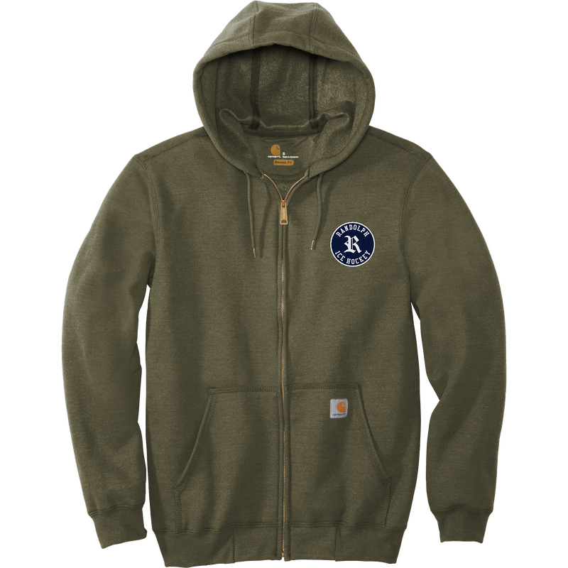 Randolph Hockey Carhartt Midweight Hooded Zip-Front Sweatshirt