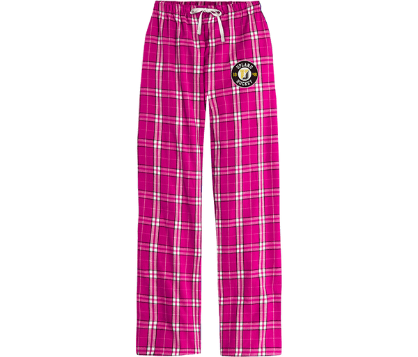 Upland Country Day School Women's Flannel Plaid Pant