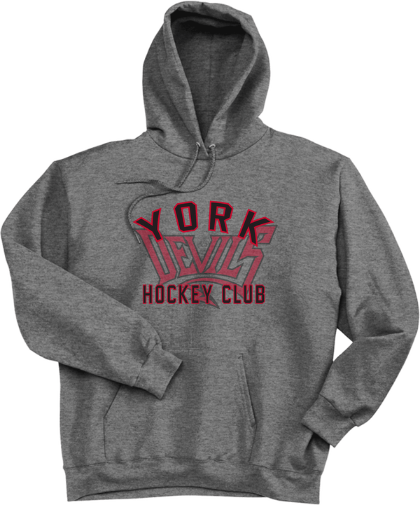 York Devils Ultimate Cotton - Pullover Hooded Sweatshirt