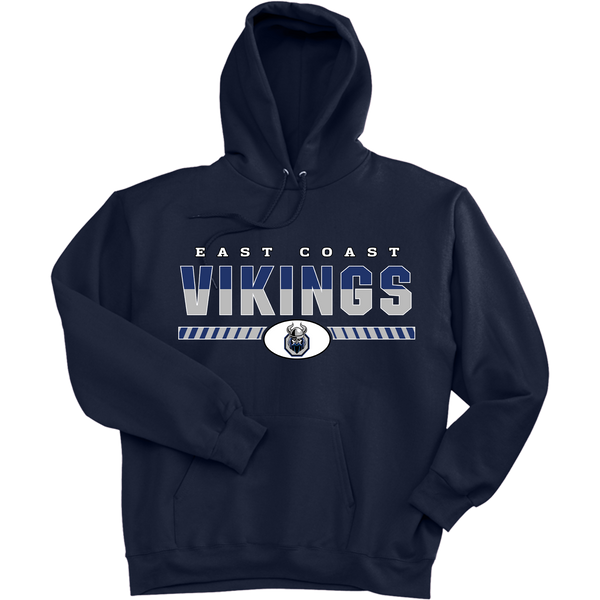 East Coast Vikings (Mens) Ultimate Cotton - Pullover Hooded Sweatshirt