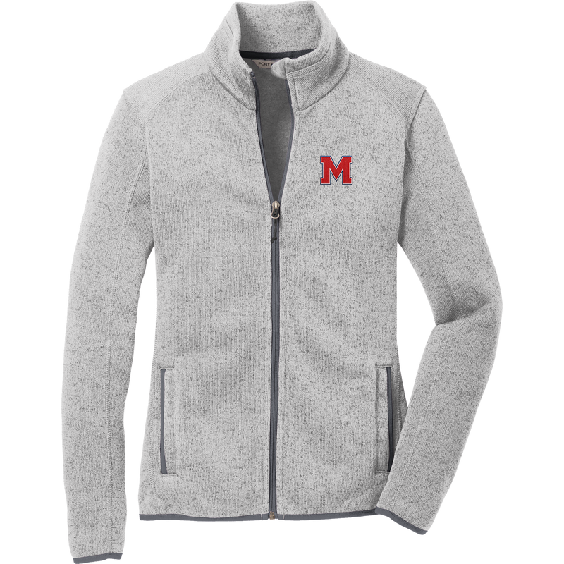 Mount St. Charles Ladies Sweater Fleece Jacket