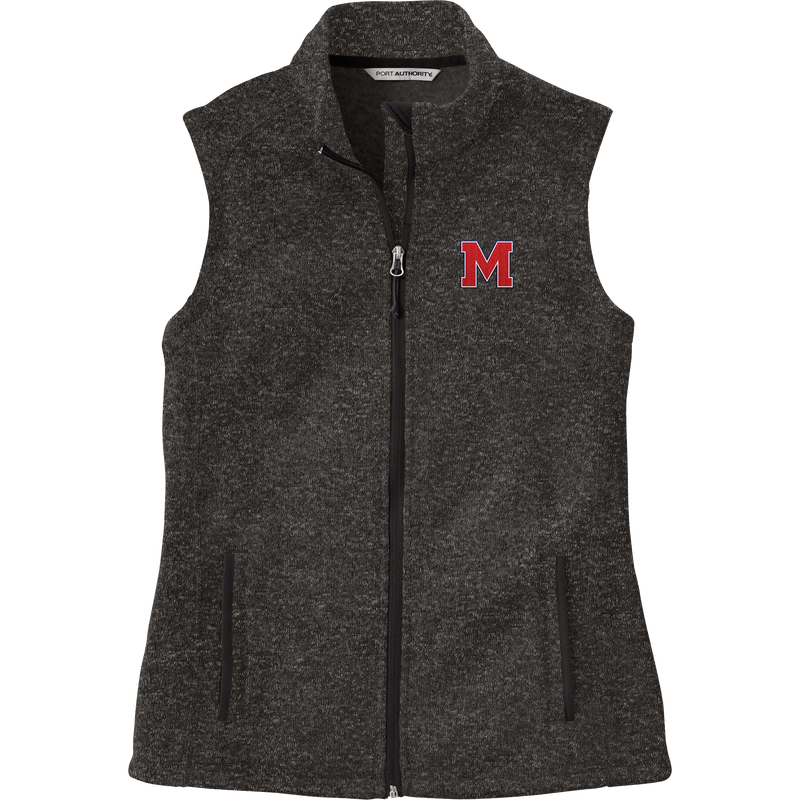 Mount St. Charles Ladies Sweater Fleece Vest