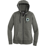 North Park Hockey New Era Ladies French Terry Full-Zip Hoodie