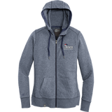 Secaucus Patriots New Era Ladies French Terry Full-Zip Hoodie