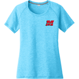 Team Maryland Ladies PosiCharge Tri-Blend Wicking Scoop Neck Raglan Tee