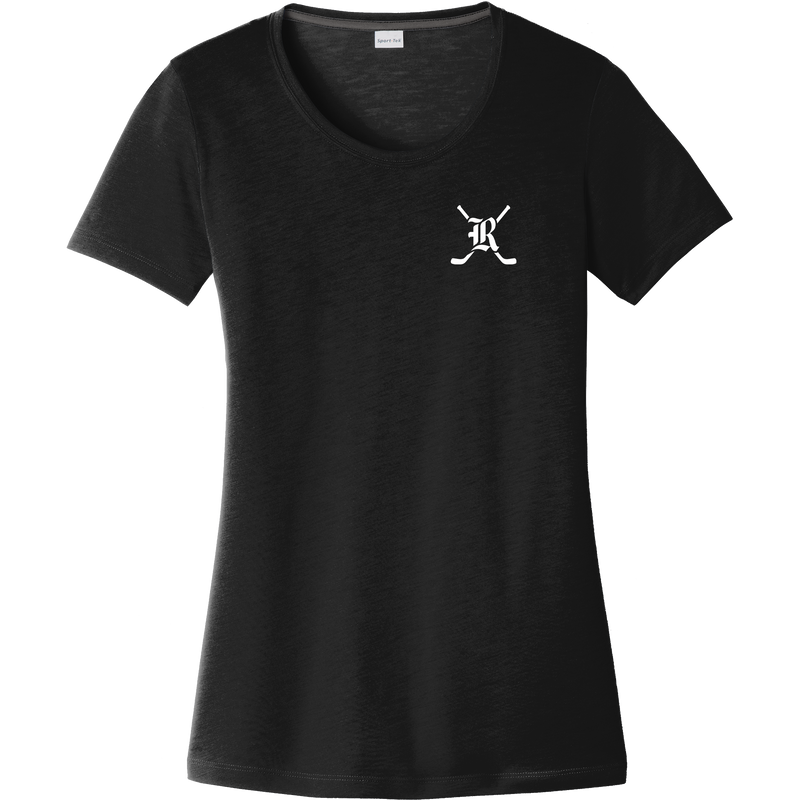 Randolph Middle School Ladies PosiCharge Competitor Cotton Touch Scoop Neck Tee