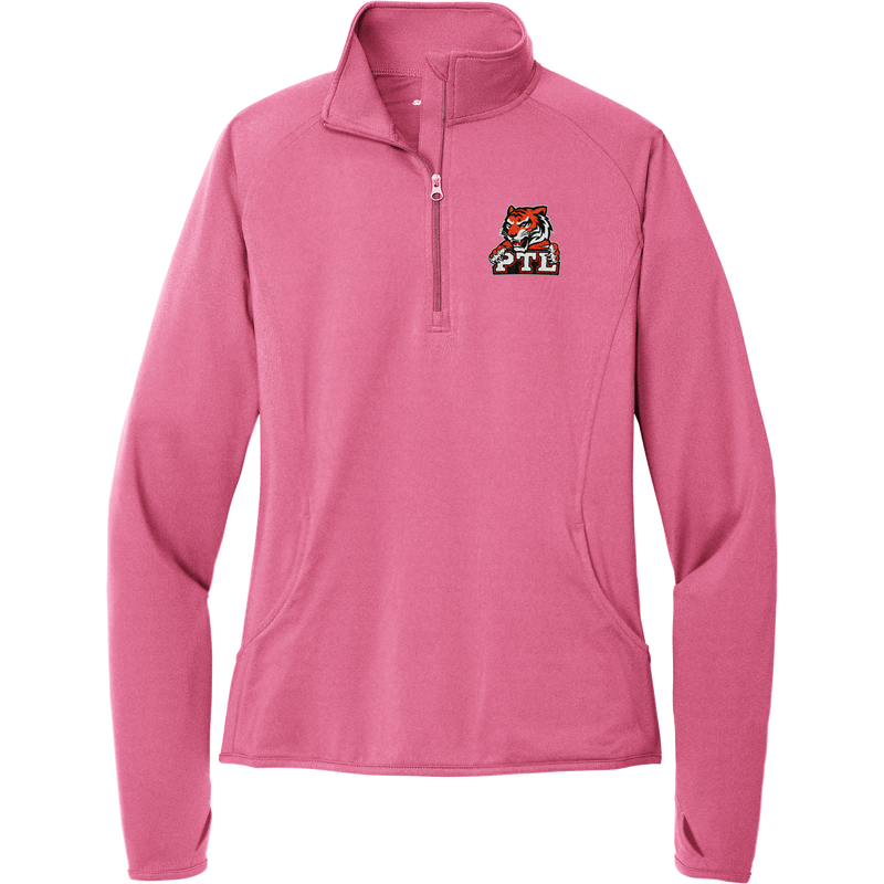 Princeton Tiger Lilies Ladies Sport-Wick Stretch 1/4-Zip Pullover