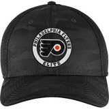 Philadelphia Flyers Elite New Era Tonal Camo Stretch Tech Mesh Cap