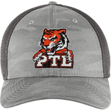 Princeton Tiger Lilies New Era Tonal Camo Stretch Tech Mesh Cap