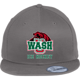 Wash U New Era Flat Bill Snapback Cap