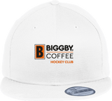 Biggby Coffee Hockey Club New Era Flat Bill Snapback Cap