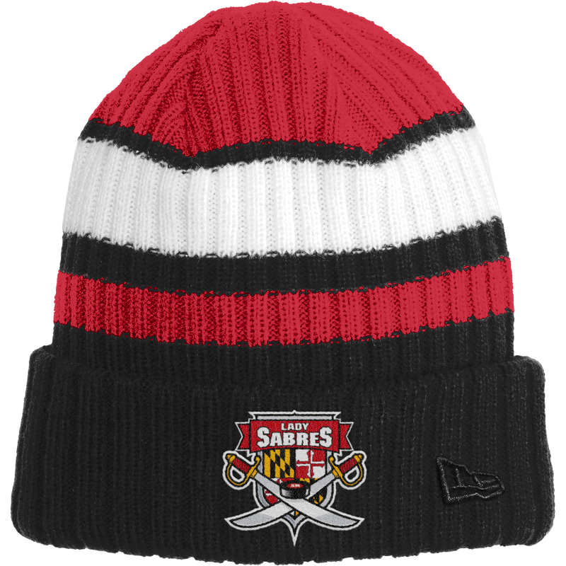 SOMD Lady Sabres New Era Ribbed Tailgate Beanie