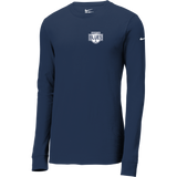 Montclair Blues Nike Dri-FIT Cotton/Poly Long Sleeve Tee