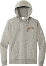 Biggby Coffee Hockey Club Nike Club Fleece Sleeve Swoosh Full-Zip Hoodie