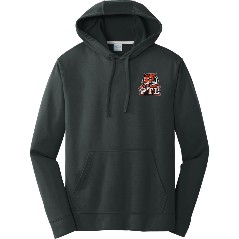 Princeton Tiger Lilies Performance Fleece Pullover Hooded Sweatshirt