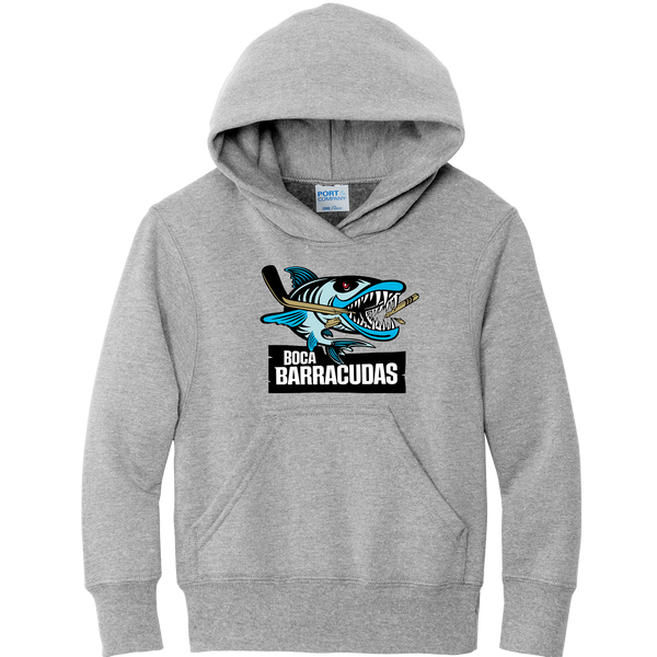 Boca Barracudas Youth Core Fleece Pullover Hooded Sweatshirt