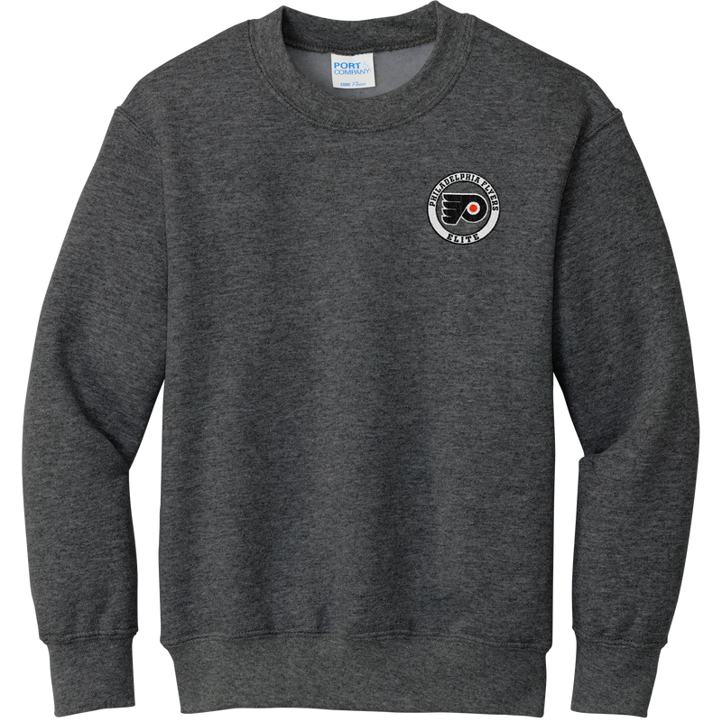 Philadelphia Flyers Elite Youth Core Fleece Crewneck Sweatshirt