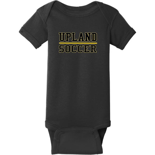 Upland Soccer Infant Short Sleeve Baby Rib Bodysuit