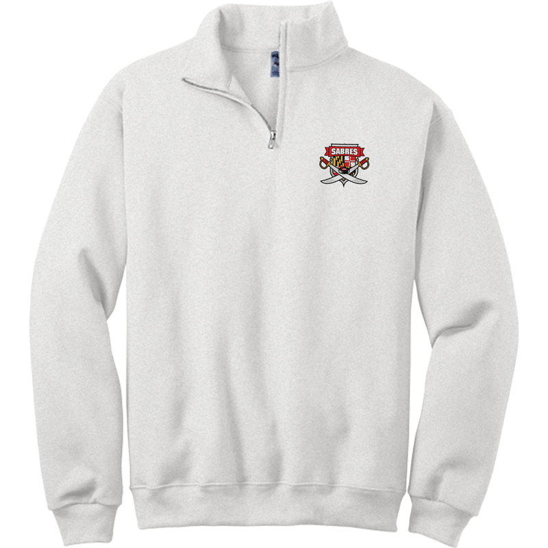 SOMD Sabres NuBlend 1/4-Zip Cadet Collar Sweatshirt