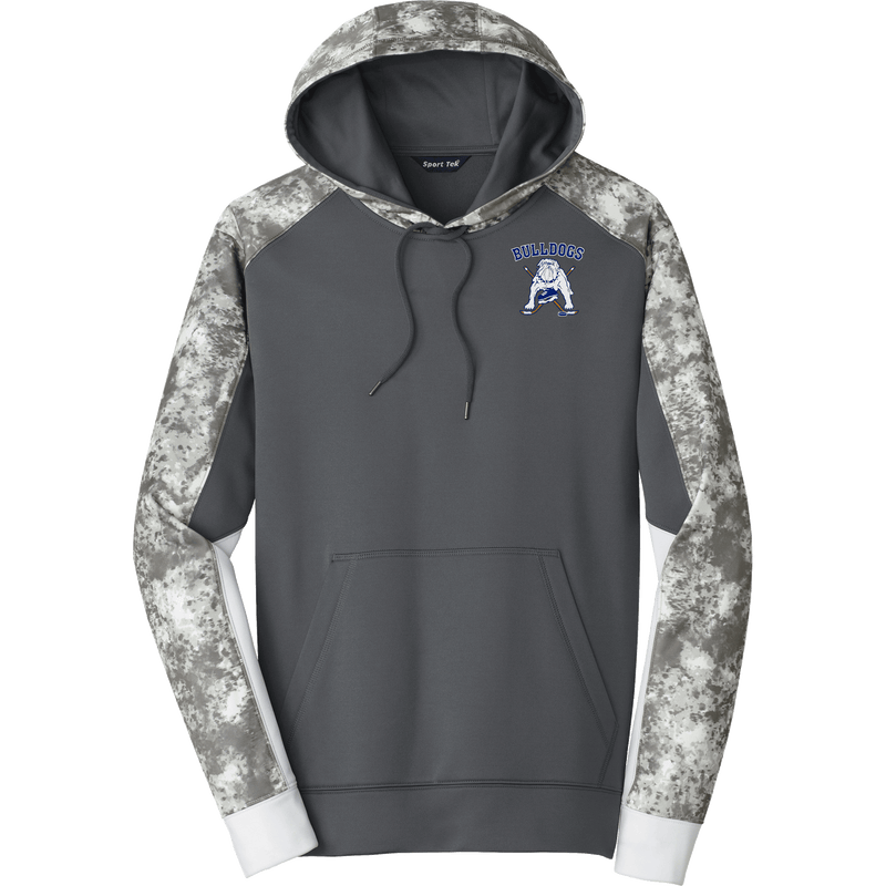 Chicago Bulldogs Sport-Wick Mineral Freeze Fleece Colorblock Hooded Pullover