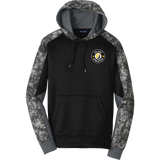 Upland Country Day School Sport-Wick Mineral Freeze Fleece Colorblock Hooded Pullover