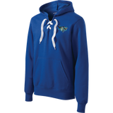 Boca Barracudas Lace Up Pullover Hooded Sweatshirt