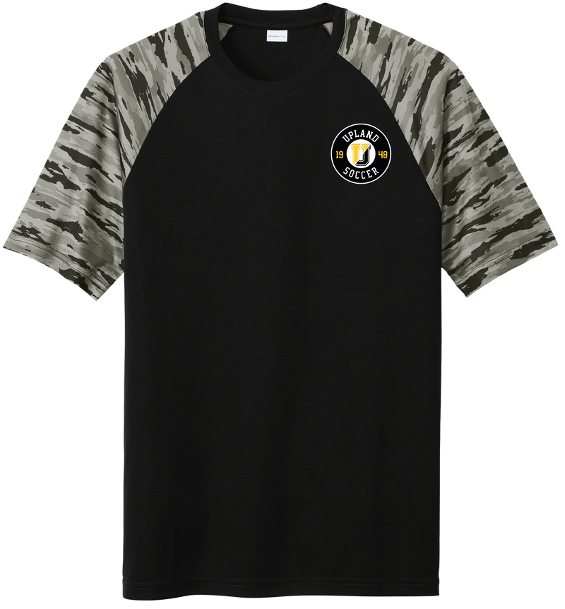 Upland Soccer Drift Camo Colorblock Tee