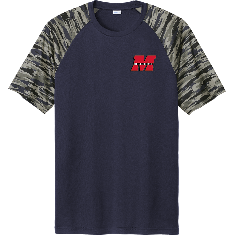 Team Maryland Drift Camo Colorblock Tee