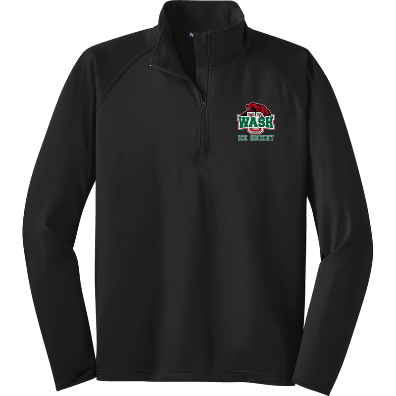 Wash U Sport-Wick Stretch 1/4-Zip Pullover