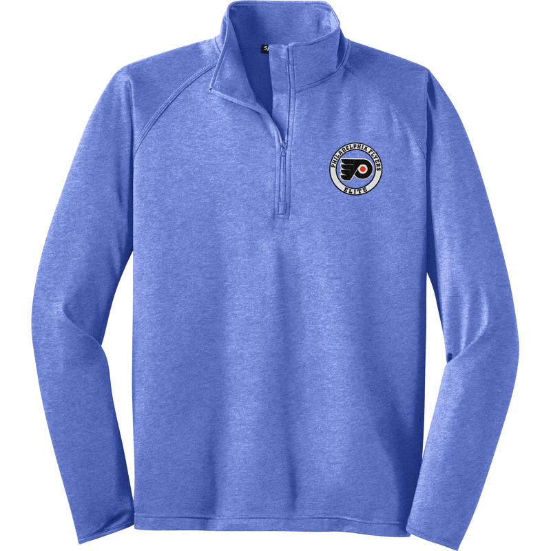 Philadelphia Flyers Elite Sport-Wick Stretch 1/4-Zip Pullover