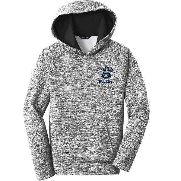 Chatham Hockey Youth PosiCharge Electric Heather Fleece Hooded Pullover